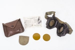 Umbral dustgoggles with manual and spare lenses