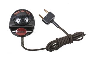 Hand held microphone Feind Hört Mit