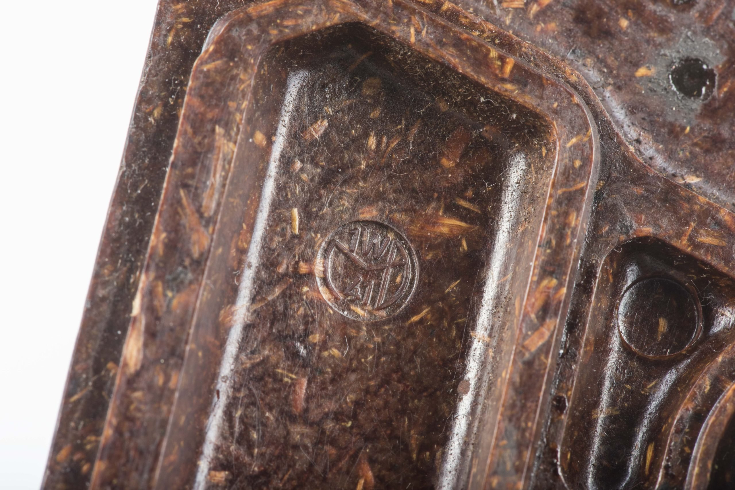 Bakelite P38 grip plates marked 1W 41 — image 4