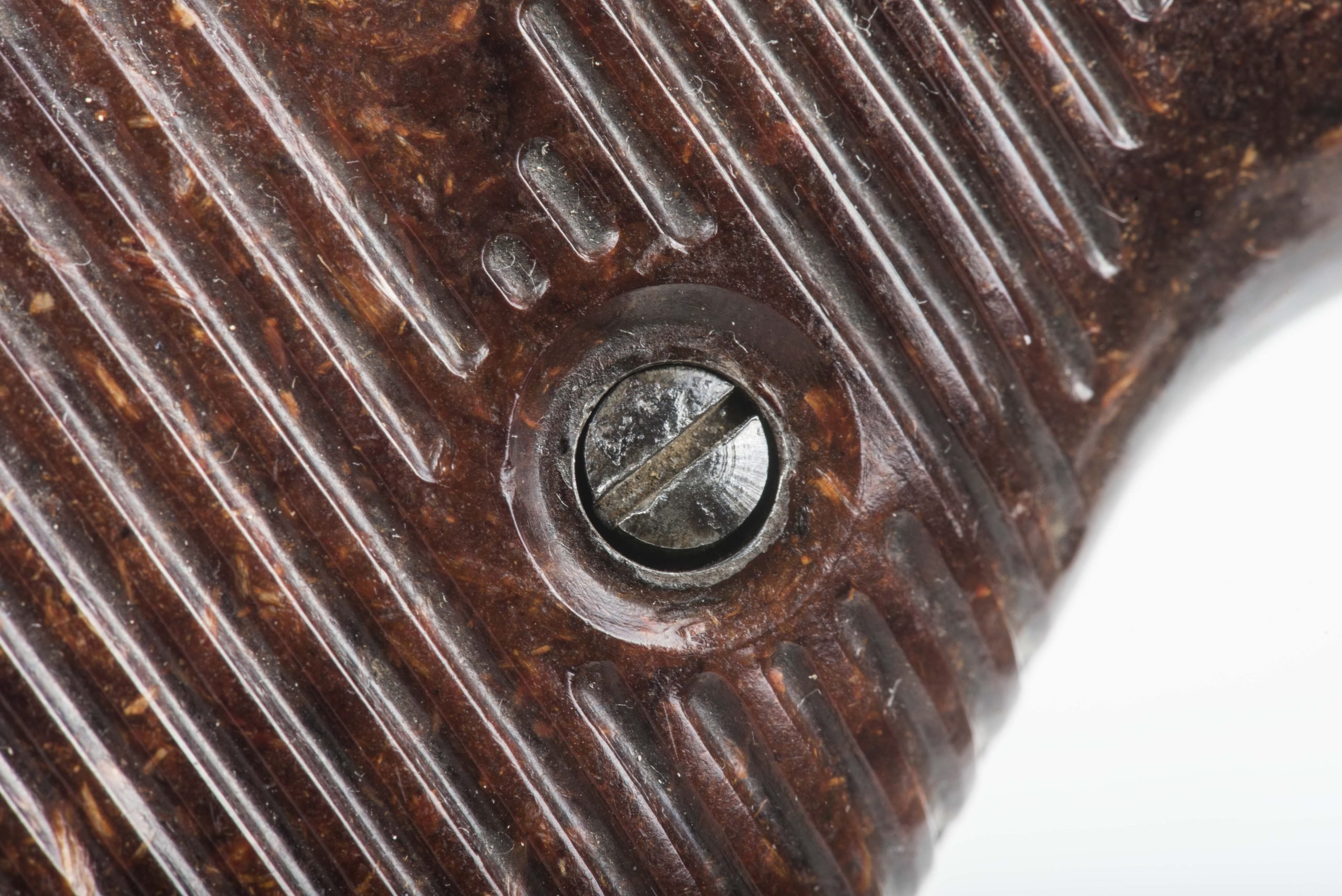 Bakelite P38 grip plates marked 1W 41 — image 8