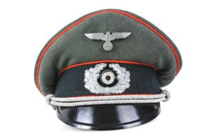 Heer officer Artillerie visor