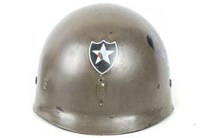 US M1 helmet liner 38th infantry regiment, second infantry division …