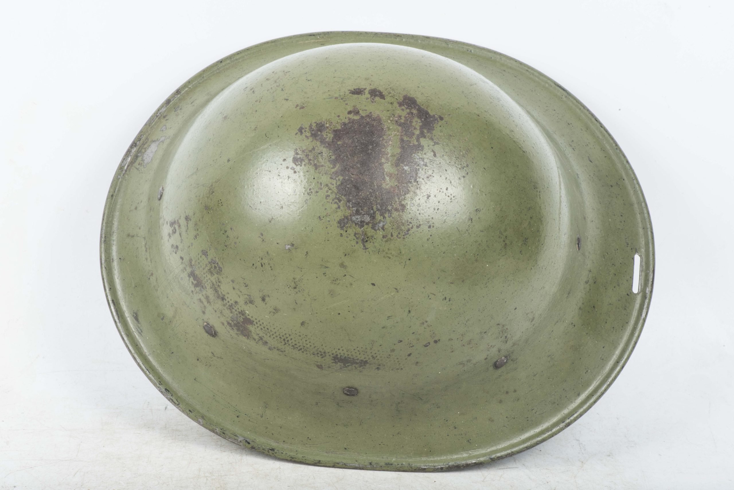 Rare Dutch M16 D helmet named V.D. Ploeg marked CM1928 — image 5