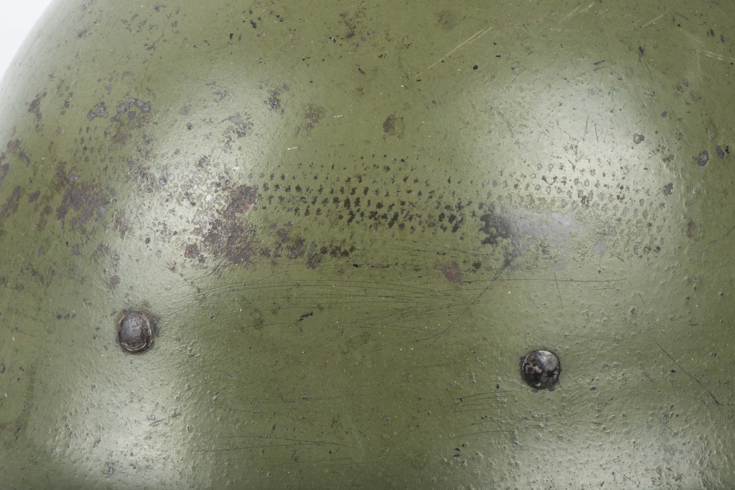 Rare Dutch M16 D helmet named V.D. Ploeg marked CM1928 — image 6