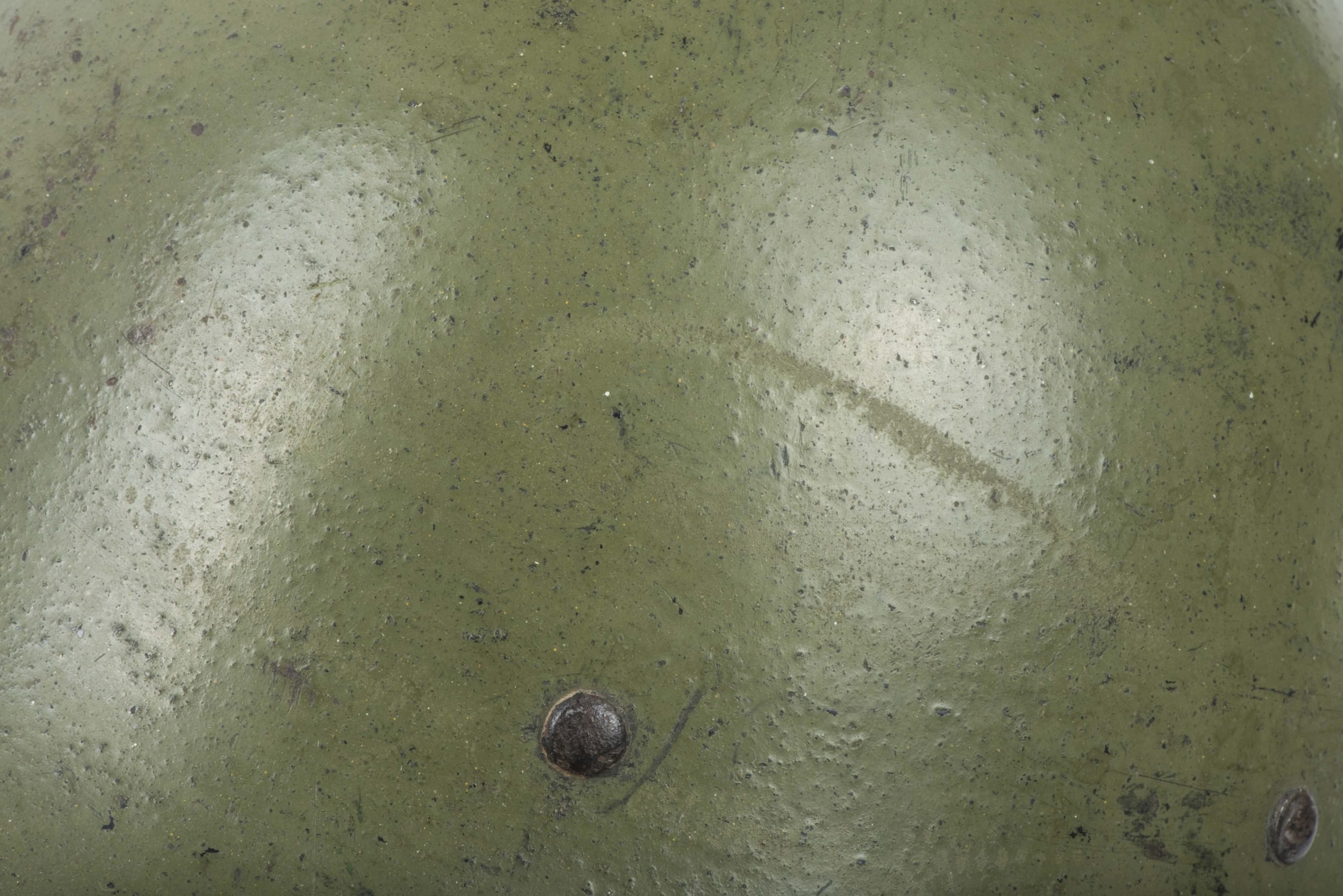 Rare Dutch M16 D helmet named V.D. Ploeg marked CM1928 — image 9