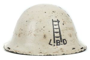 Rare Dutch M16 B helmet for Luchtbeschermingsdienst marked CM 1926