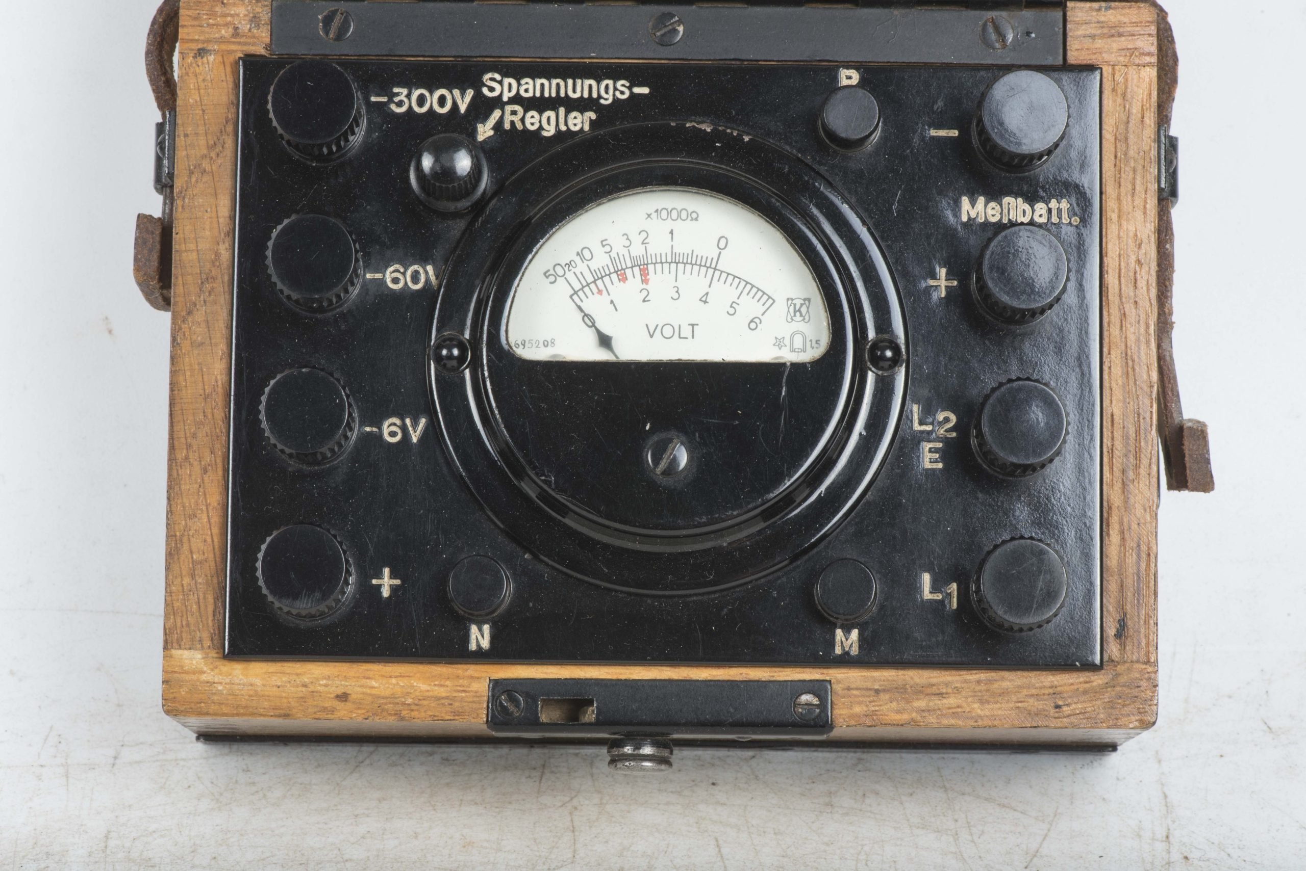 Wehrmacht issue volt meter — image 2
