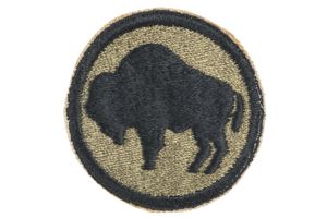 US 92th Infantry Division patch