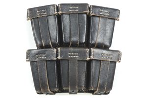 Unissued matching K98 ammunition pouches marked RBNr. 0/0675/0122