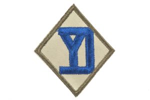 US Infantry Division patch Yankee Division variation