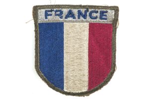 US Free French Forces patch