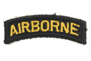 US Airborne division patch tab