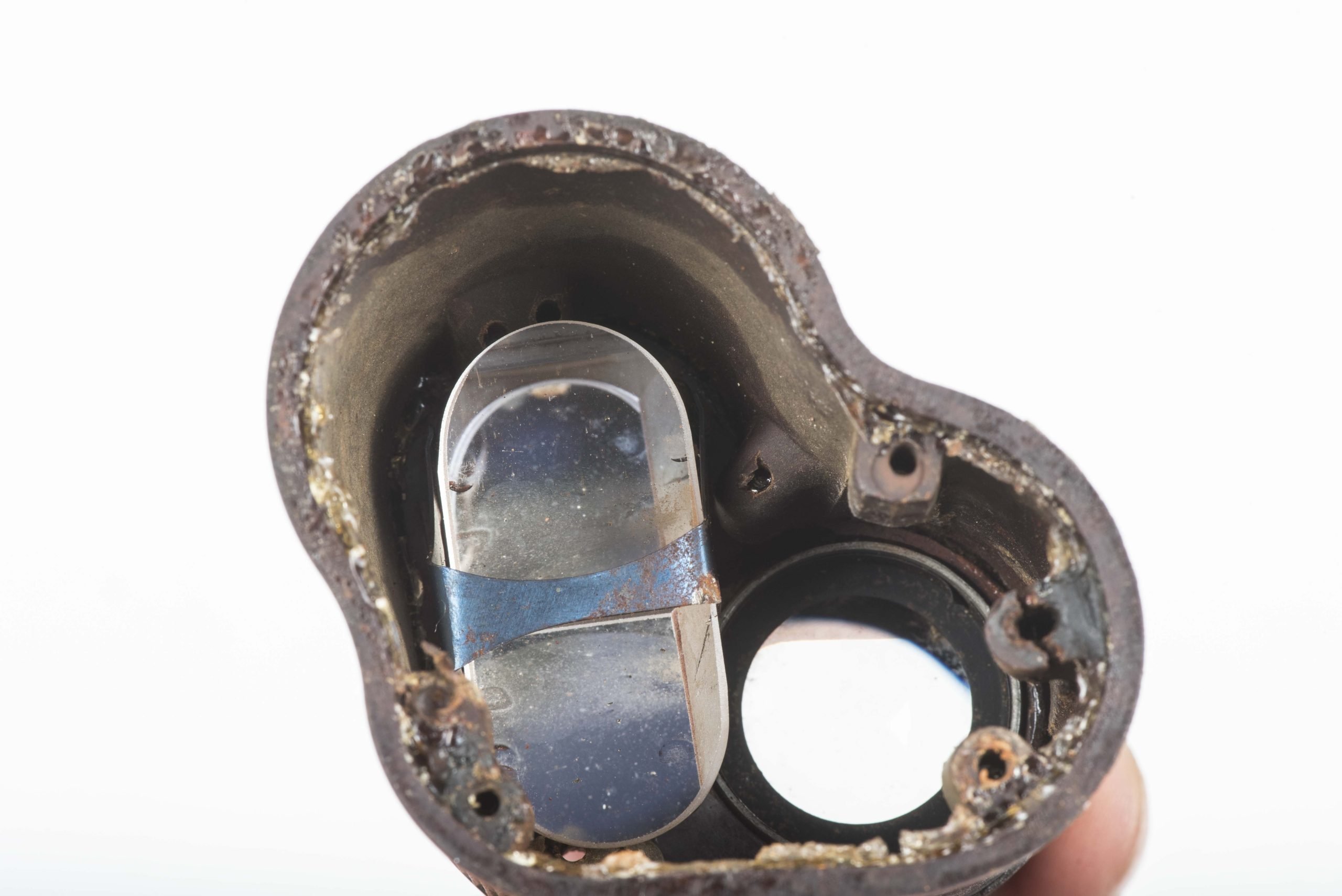 Rare partial Bakelite 6X30 Dienstglas marked CXN — image 12