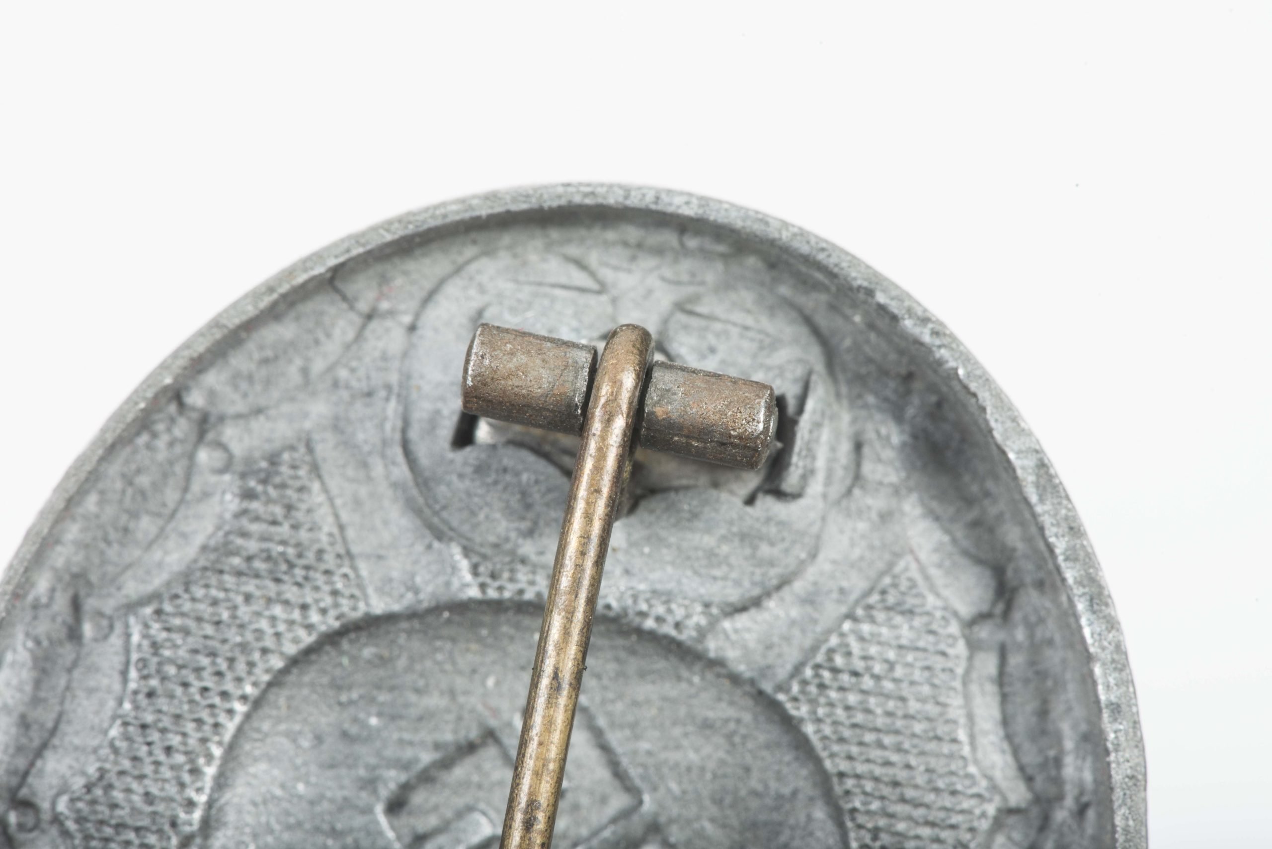 Silver hollow wound badge marked ESP — image 4
