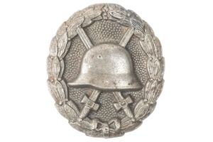 Imperial wound badge in silver grade