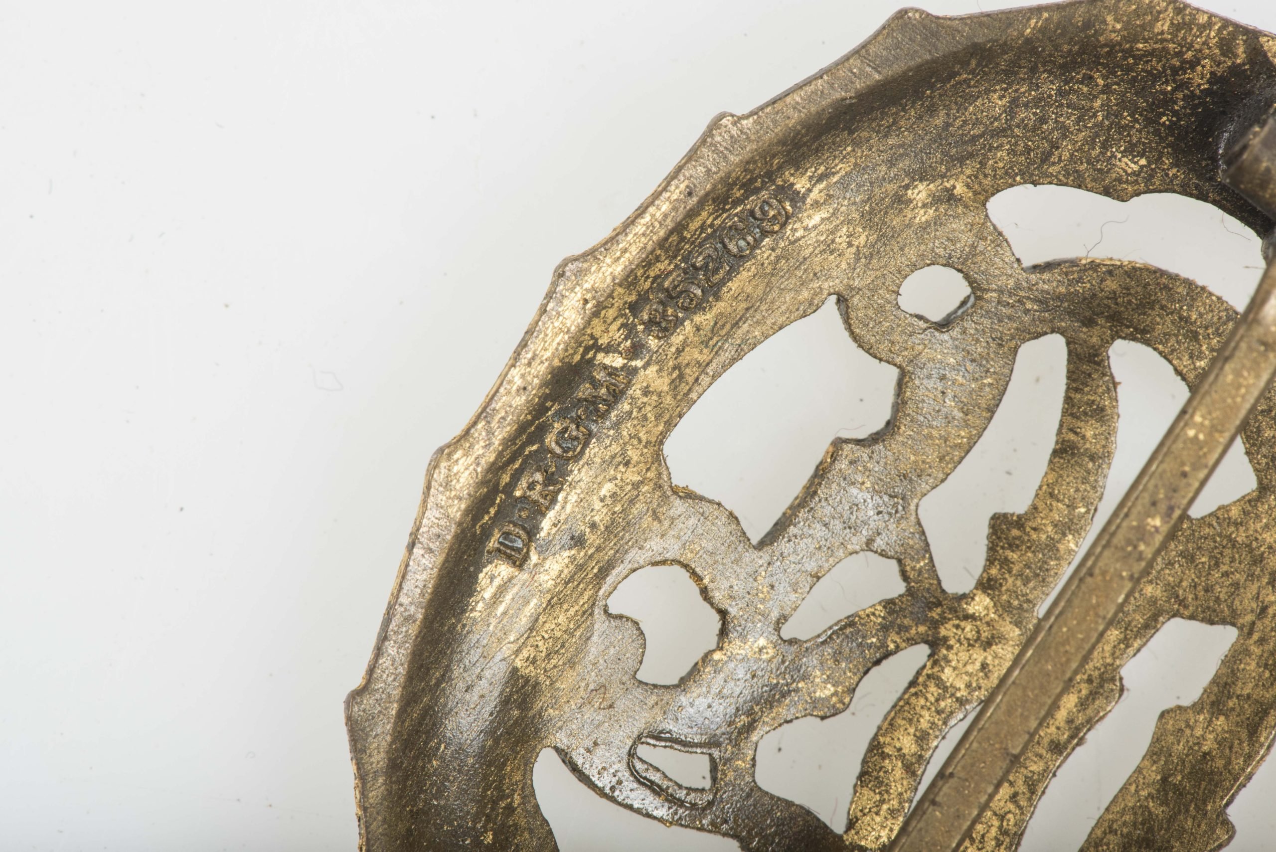 DRL sport badge in gold marked Wernstein, Jena — image 3