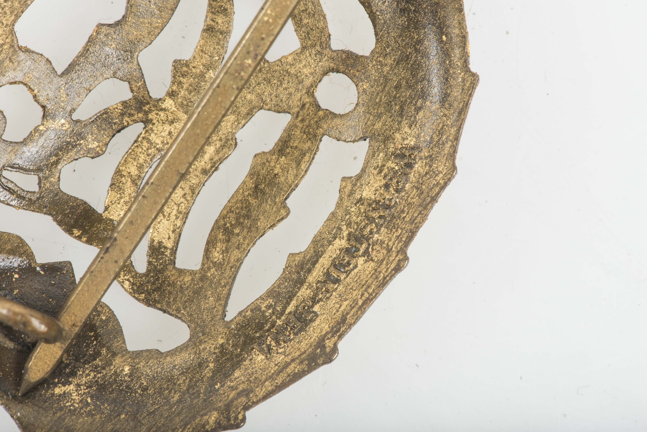 DRL sport badge in gold marked Wernstein, Jena — image 4