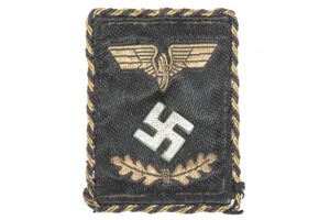 Single Reichsbahn collar tab