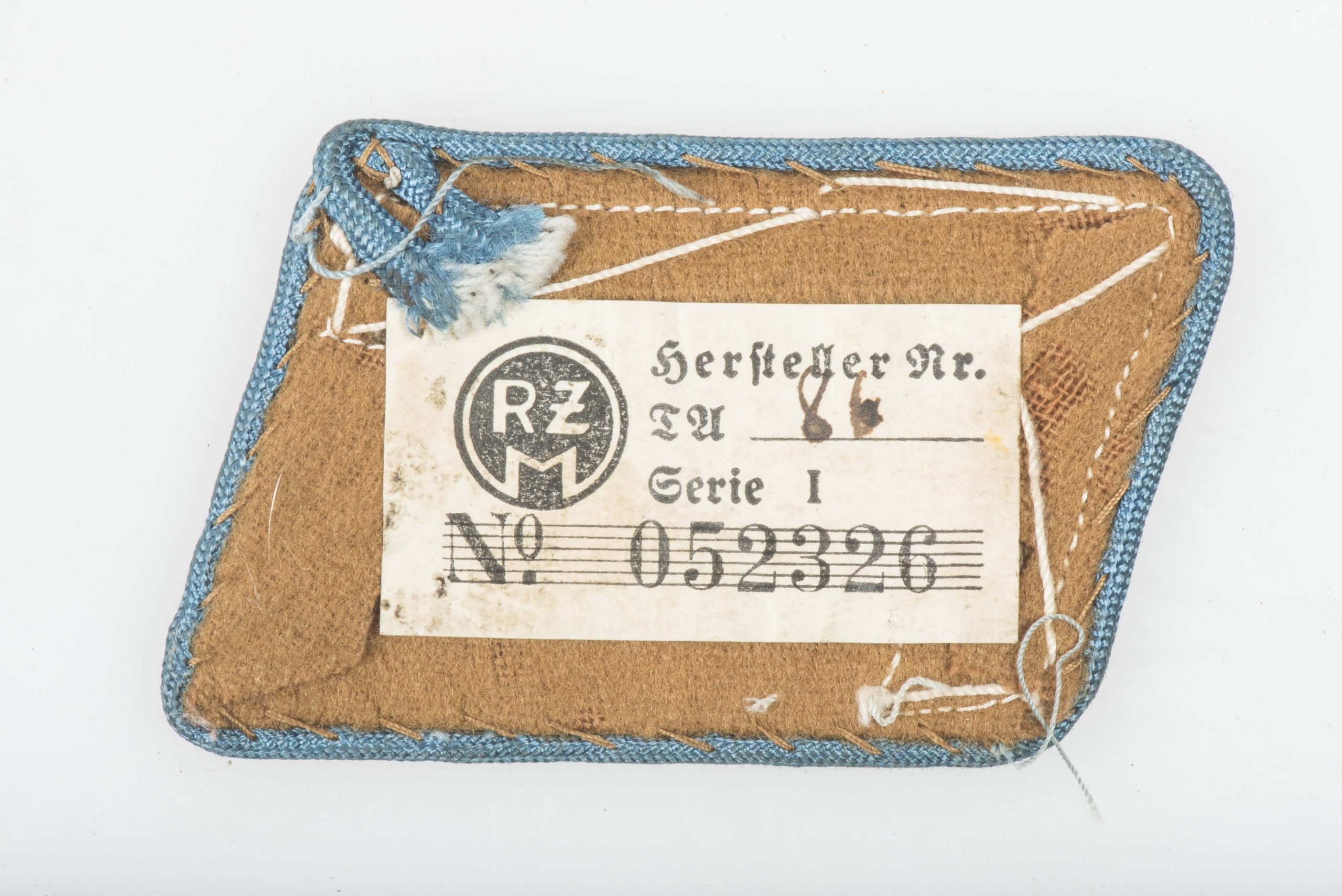 Single NSDAP Ortsgruppe Blockleiter collar tab — image 2