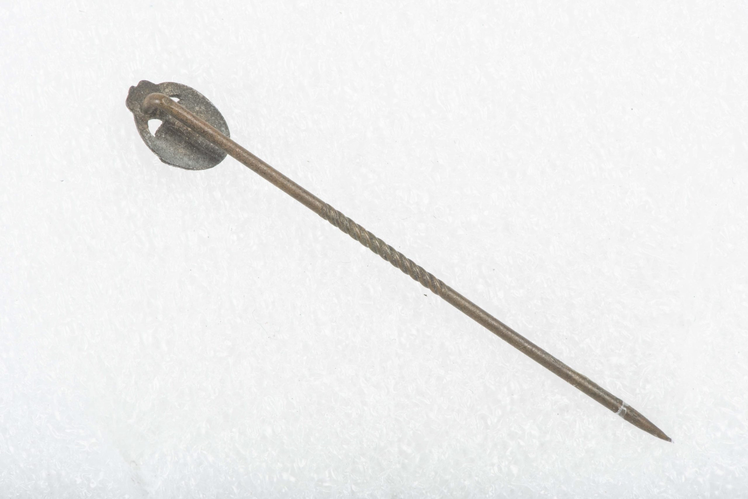 Miniature panzer assault badge pin — image 2