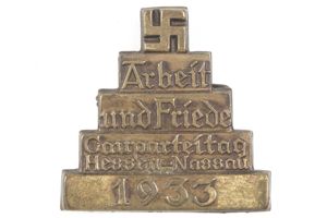Tinnie Arbeit und friede Gauparteitag Hessen-Nassau 1933