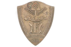 Rare tinnie Reichsarbeitsdienst 262 'Freudenstadt'