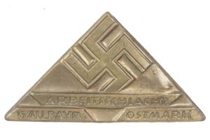 Tinnie Arbeitsschlacht Gau Bayerische Ostmark