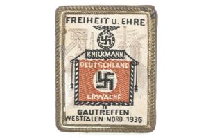 Tinnie Freiheit u. Ehre Knickmann Deutschland Erwache Gautreffen Westfalen-Nord 1936