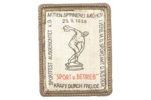 Tinnie Sportfest Aktienspinnerei Aachen 25.9.1938 Kraft durch Freude