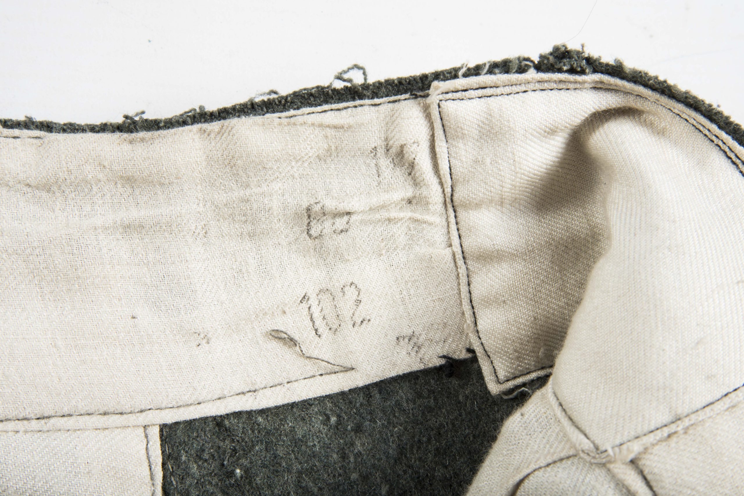 Late war modified Waffen-SS M43 trousers or keilhosen — image 3