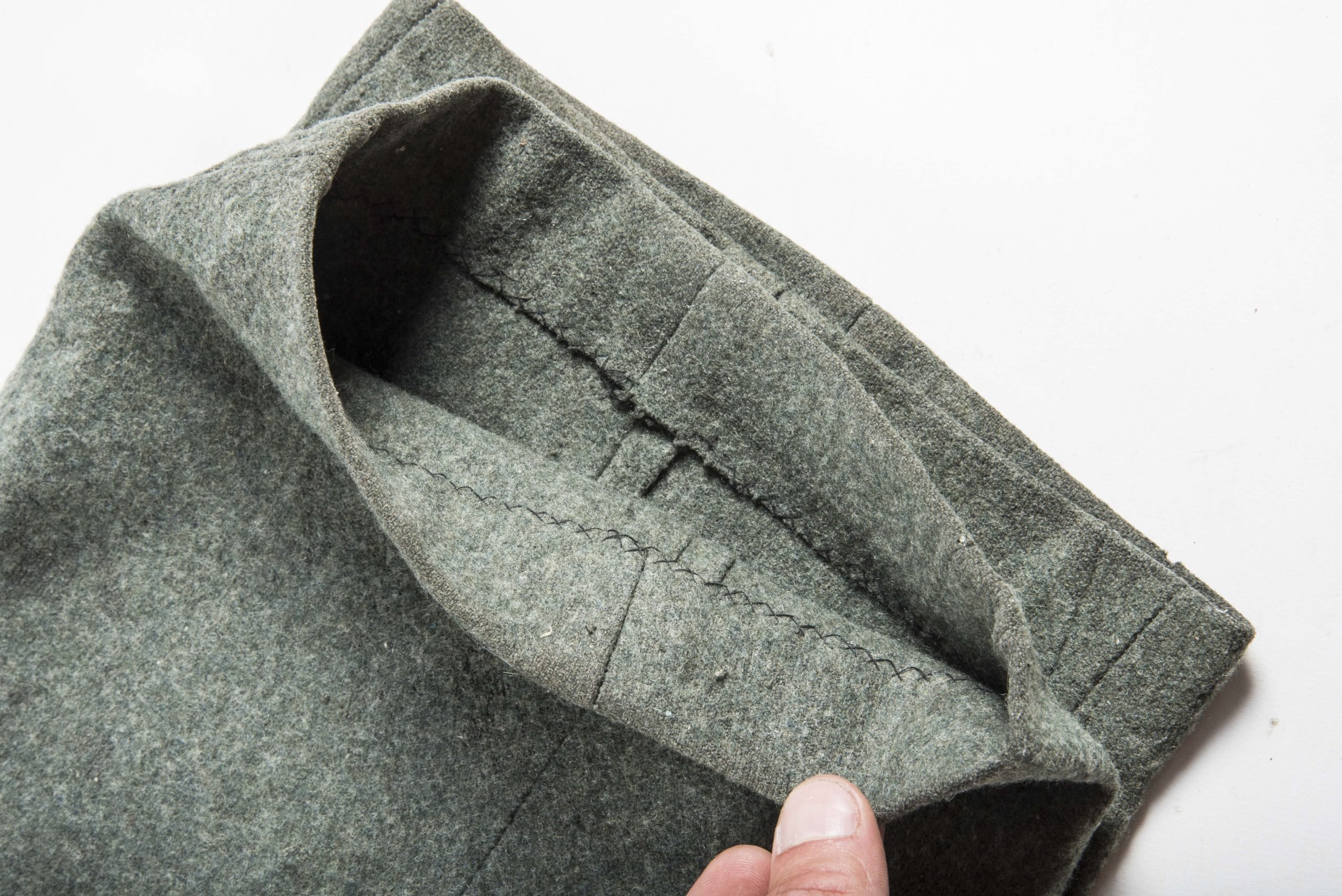 Late war modified Waffen-SS M43 trousers or keilhosen — image 5