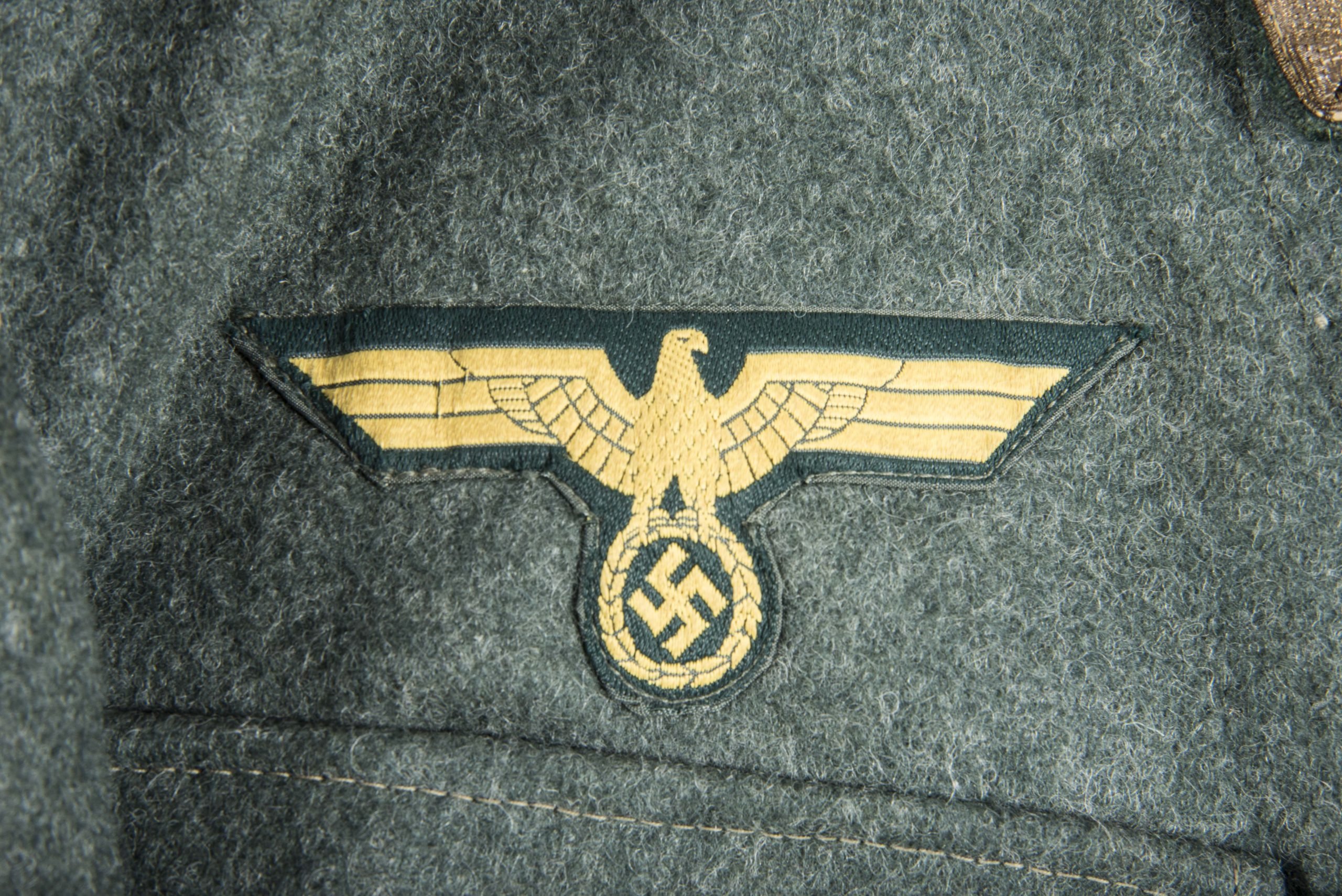 Rare Dutch made NCO Küstenartillerie field blouse marked A40 — image 16