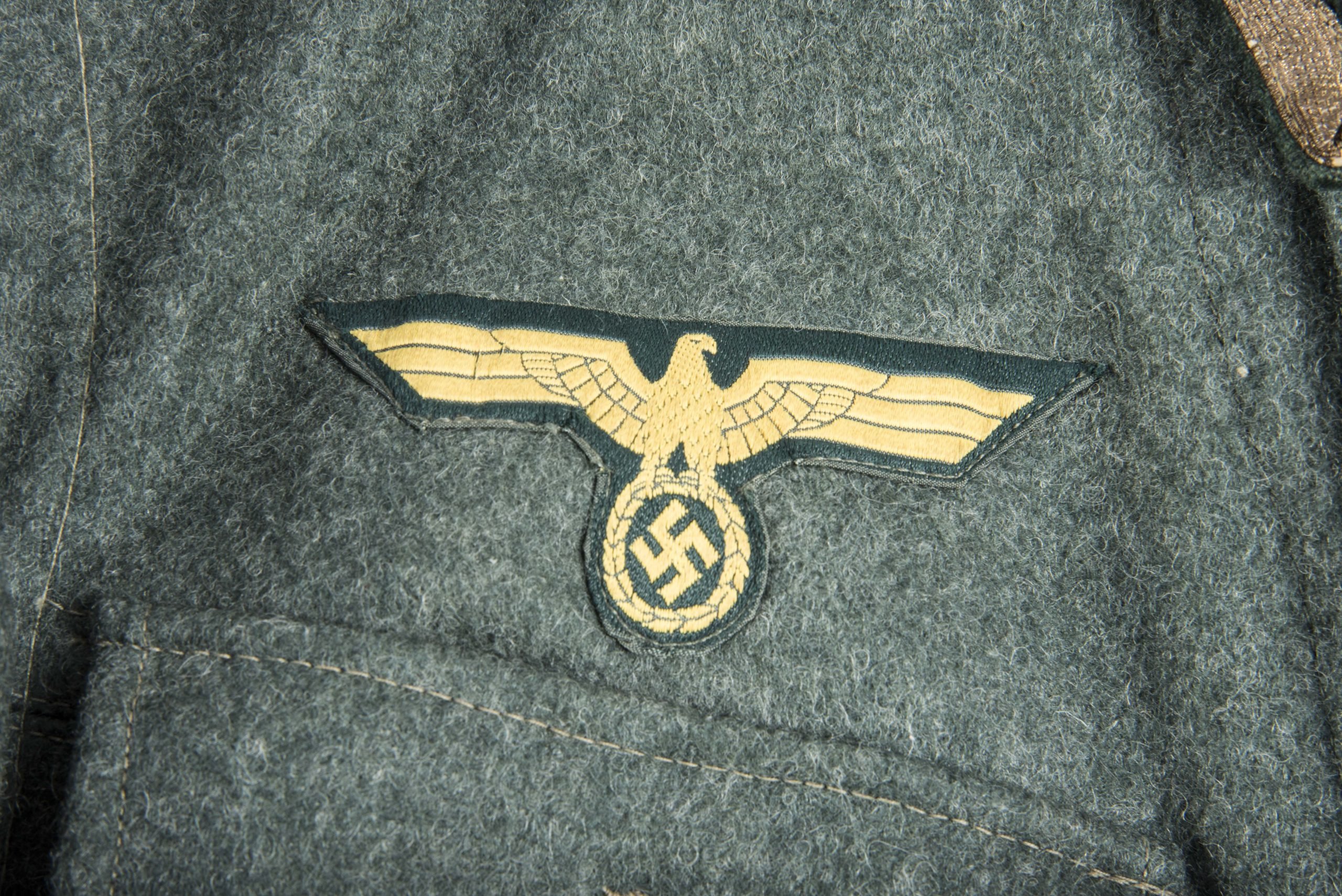 Rare Dutch made NCO Küstenartillerie field blouse marked A40 — image 5