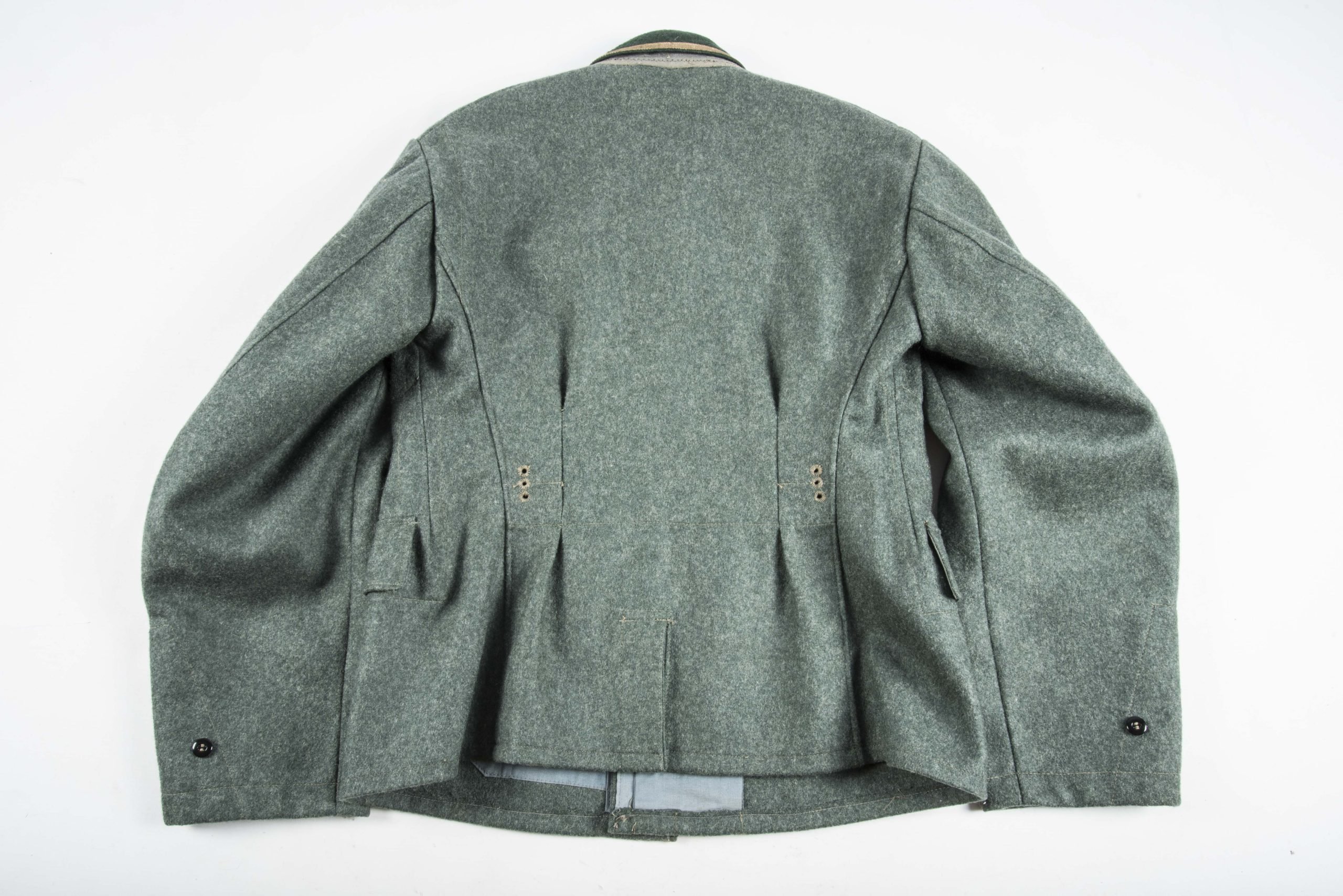 Rare Dutch made NCO Küstenartillerie field blouse marked A40 — image 7