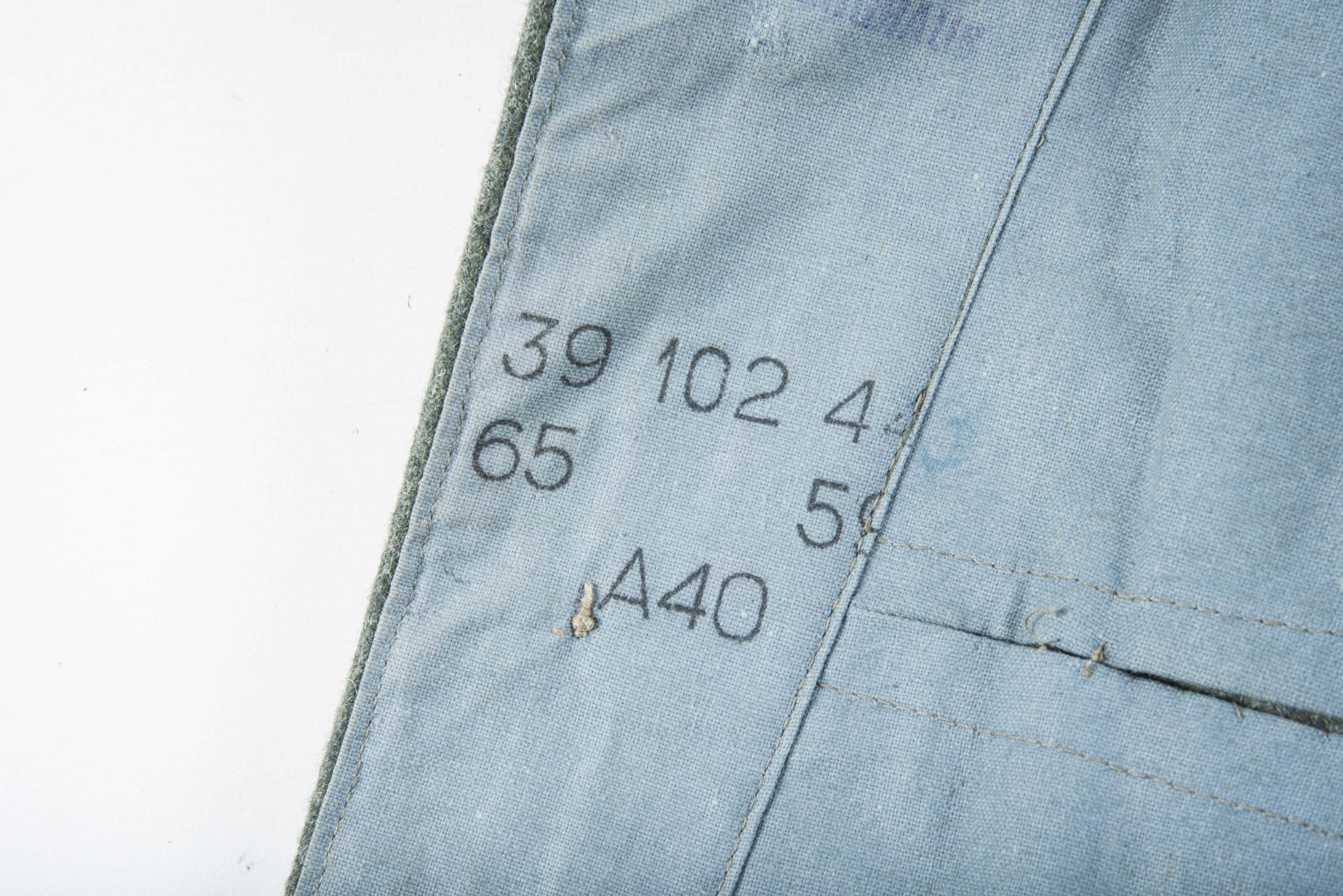 Rare Dutch made NCO Küstenartillerie field blouse marked A40 — image 9
