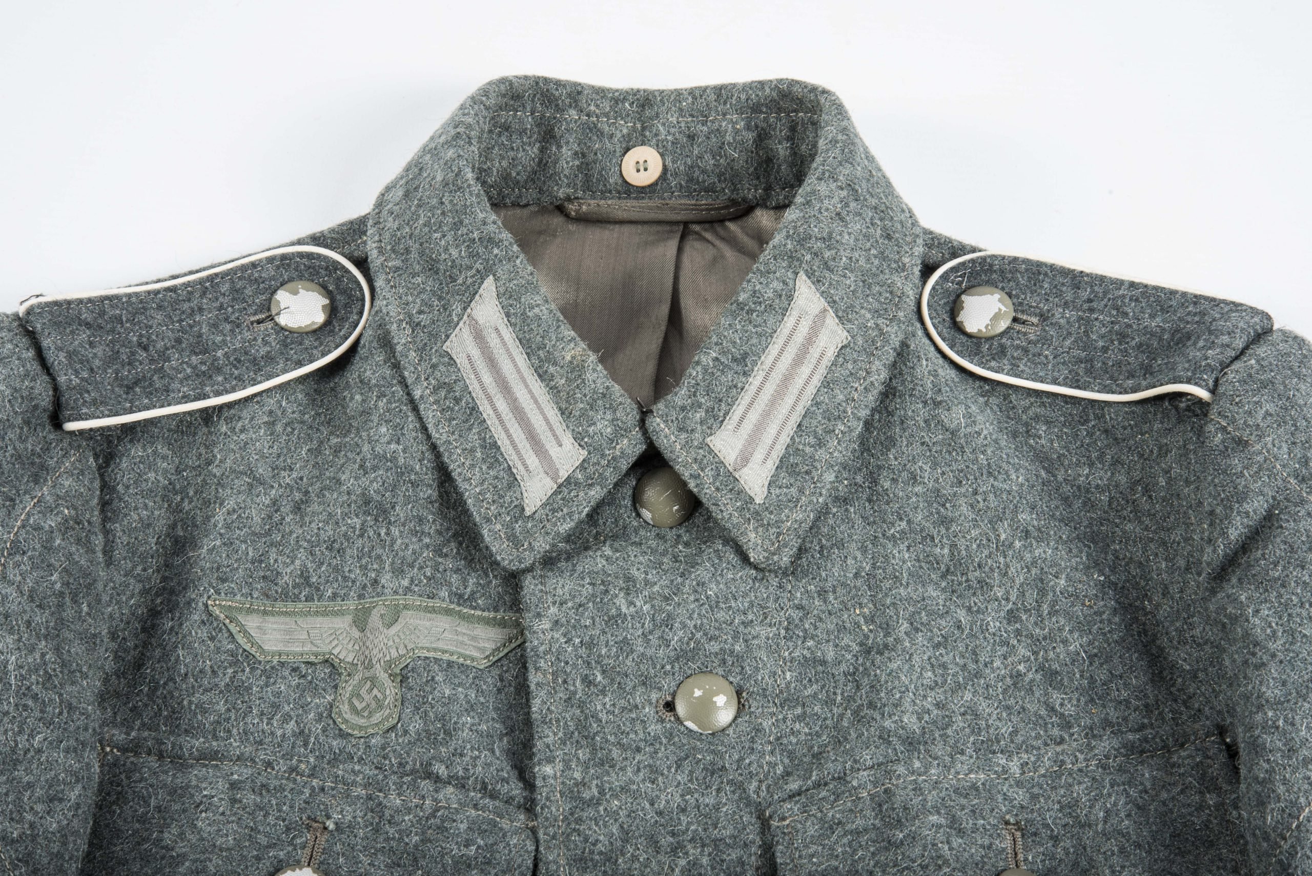 Unissued Heer M43 EM field blouse — image 2