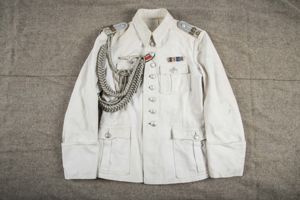 White dress blouse for a Oberleutnant in Kroatisches Infanterie regiment …