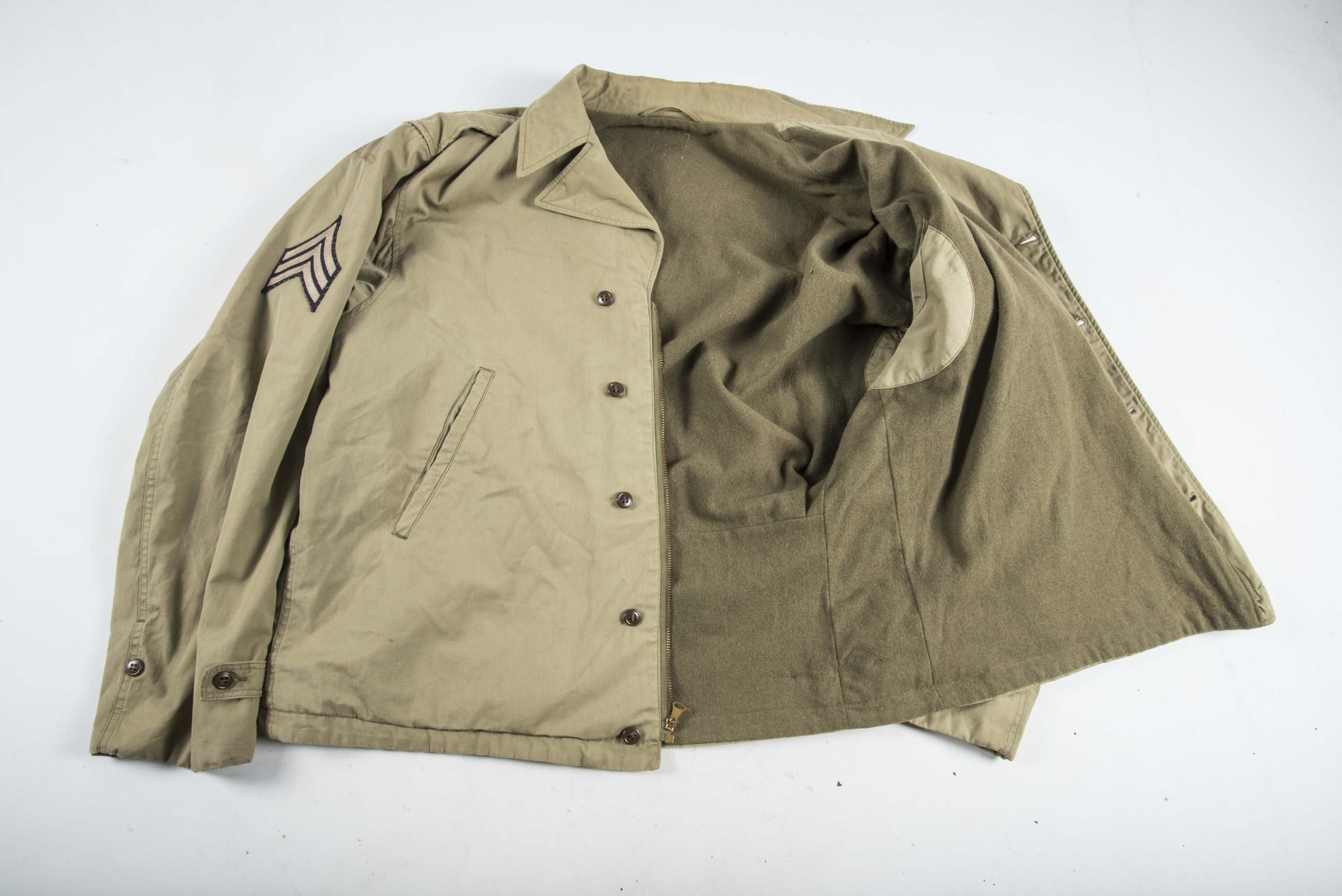 US M1941 field jacket for a Sergeant in the 3rd Infantry Division — image 7