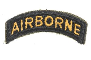 US Airborne patch tab