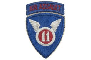 US 11th airborne division patch