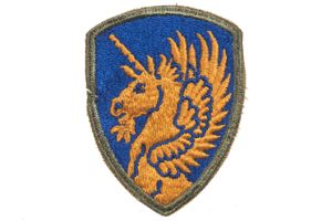 US 13th Airborne division patch
