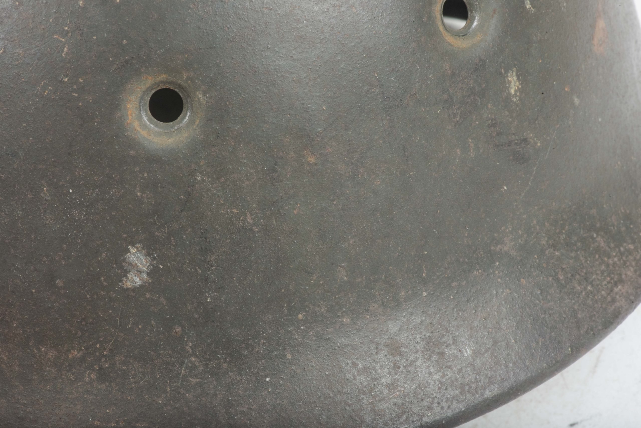 CKL68 M38 no decal Fallschirmjäger helmet shell — image 13