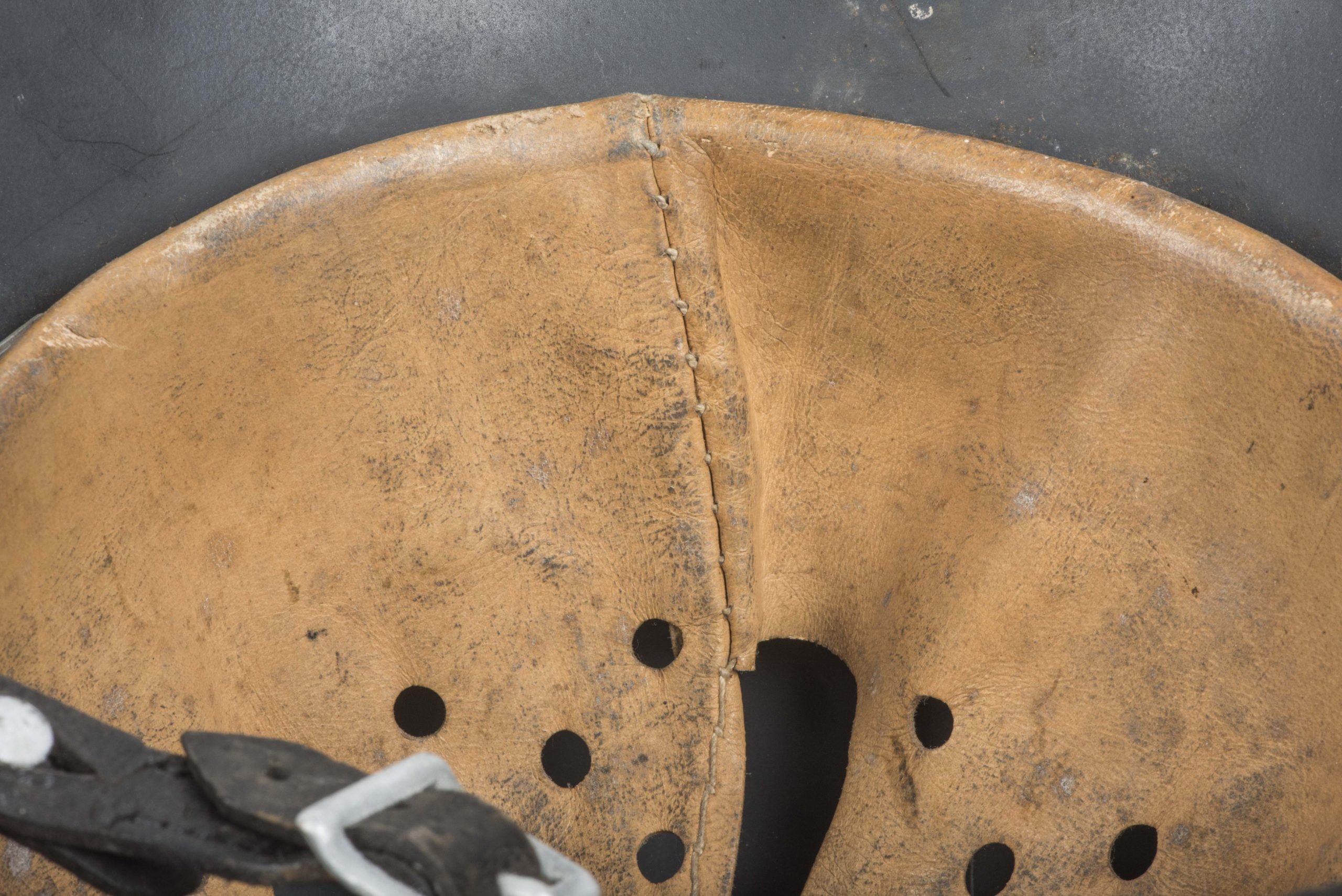 Q66 M35 double decal Luftwaffe helmet — image 21