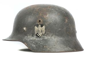 SE62 M35 Heer double decal helmet