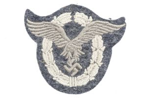 Luftwaffe cloth combined pilots / observers badge