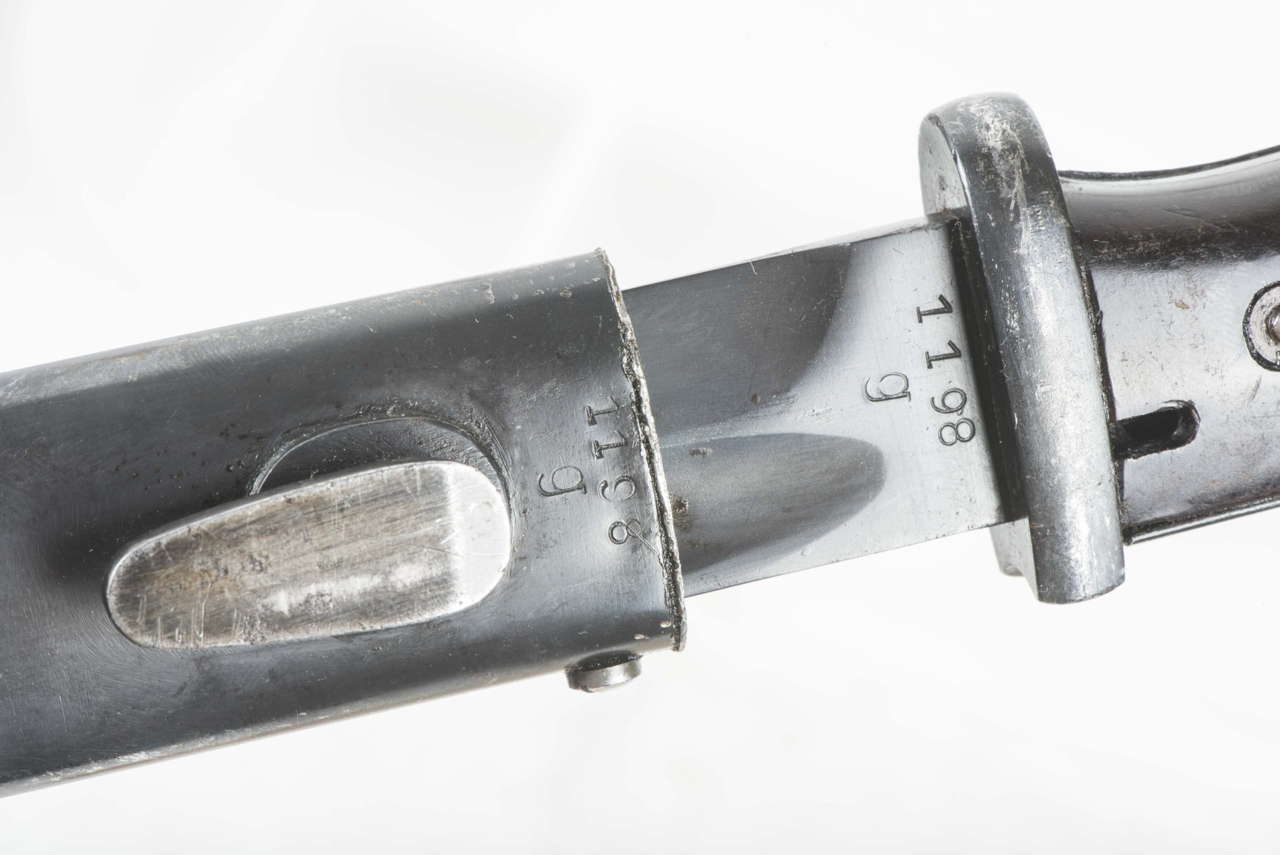 Matching K98 bayonet marked F.W. Höller 39 — image 8