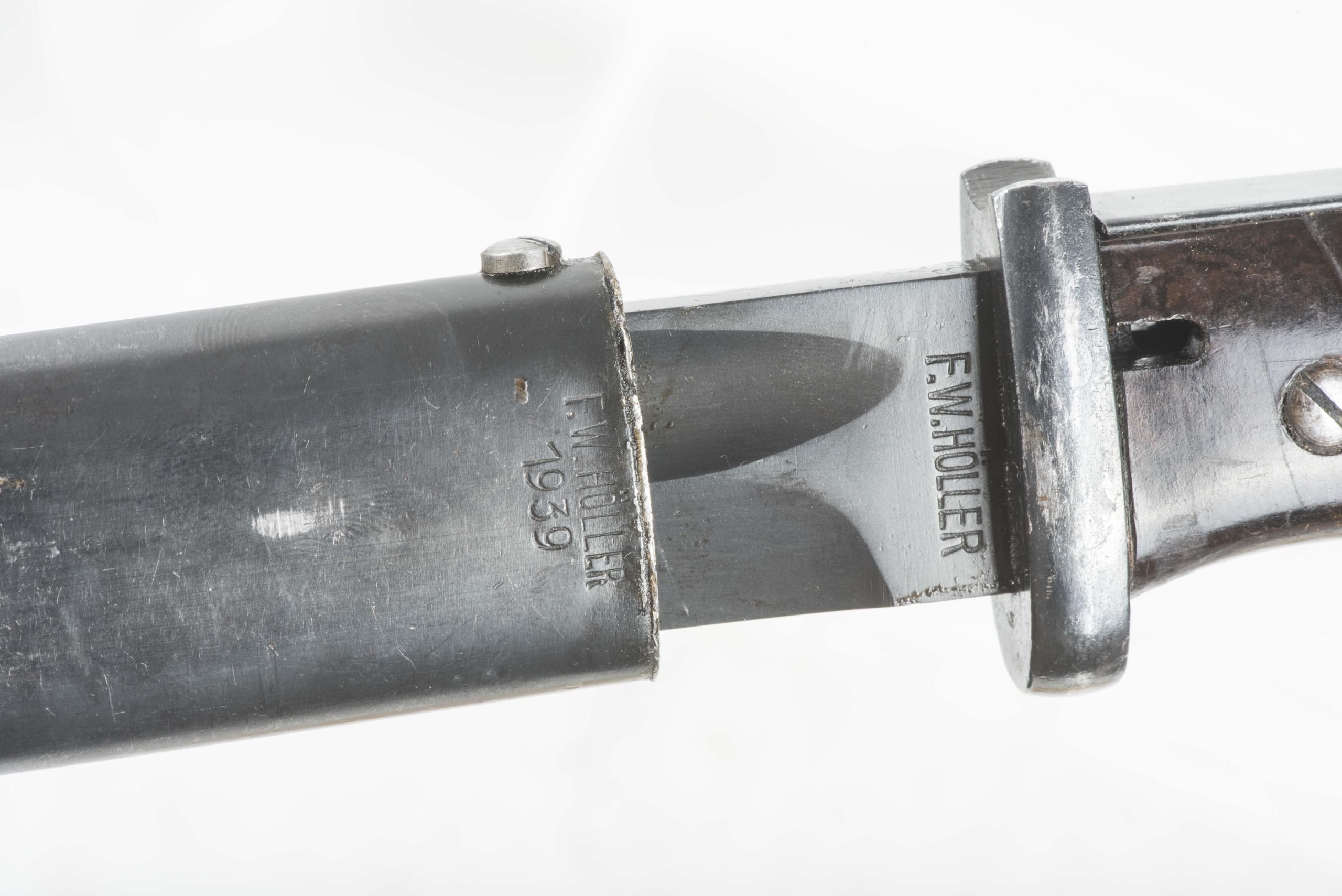 Matching K98 bayonet marked F.W. Höller 39 — image 9