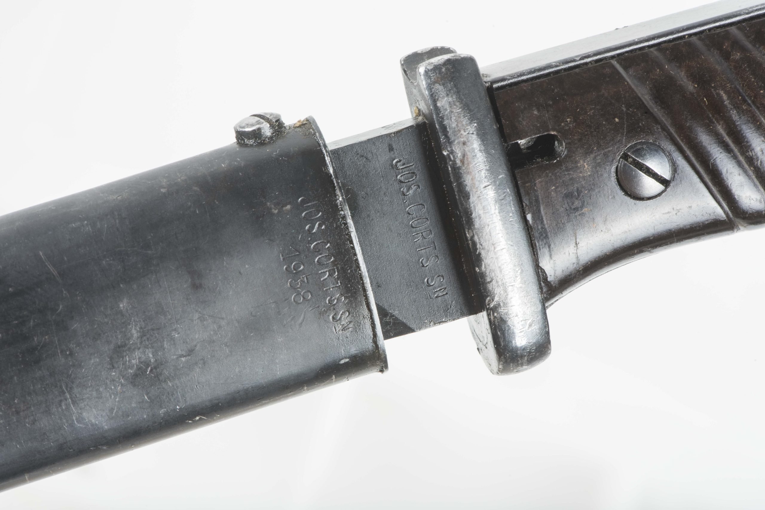 Matching K98 bayonet marked Jos. Corts Sn 1938 — image 6