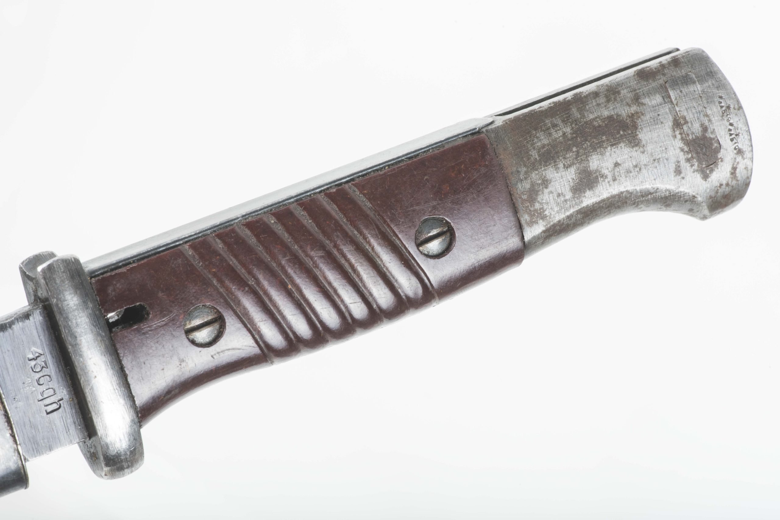 Matching K98 bayonet marked 43 cqh — image 11