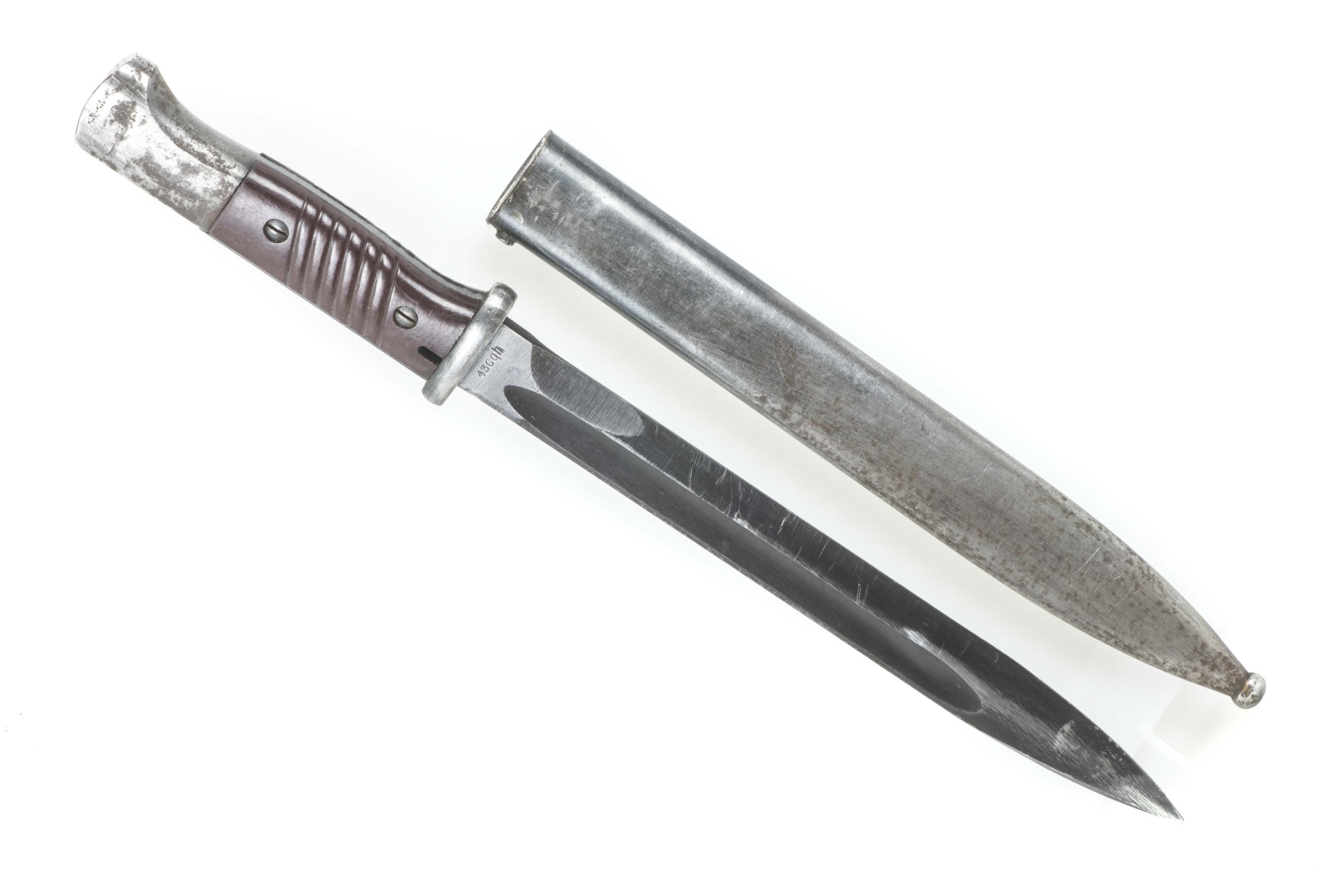 Matching K98 bayonet marked 43 cqh — image 2